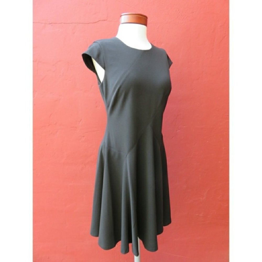 Tommy Hilfiger Swing Skirt Ponte LBD Career Dress - Picture 5 of 7